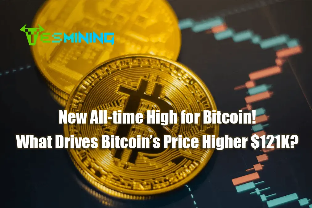 New All-Time High for Bitcoin! What Drives Bitcoin’s Price Higher $121k