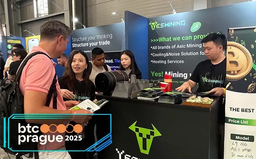 Yesmining BTC Prague 2025（7）