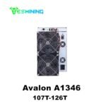 CANAAN AVALON A1346 107T 110T 116T 120T 123T Minero de BTC