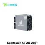 Bitdeer SealMiner A3 Air 260T 3640W Bitcoin-Miner