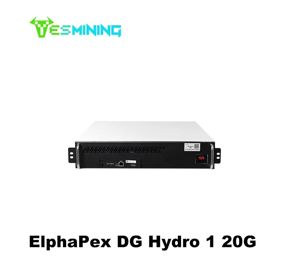 DG-hyd-1.webp ElphaPex DG Hydro 1 20G DOGE / LTC / Moneda BEL Minero Casero - Imagen 1