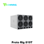 Proto Rig 819Th/s 12000W BTC Bitcoin Miner