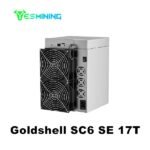 GoldShell SC6 SE Siacoin 17T Blake2B-Sia Miner