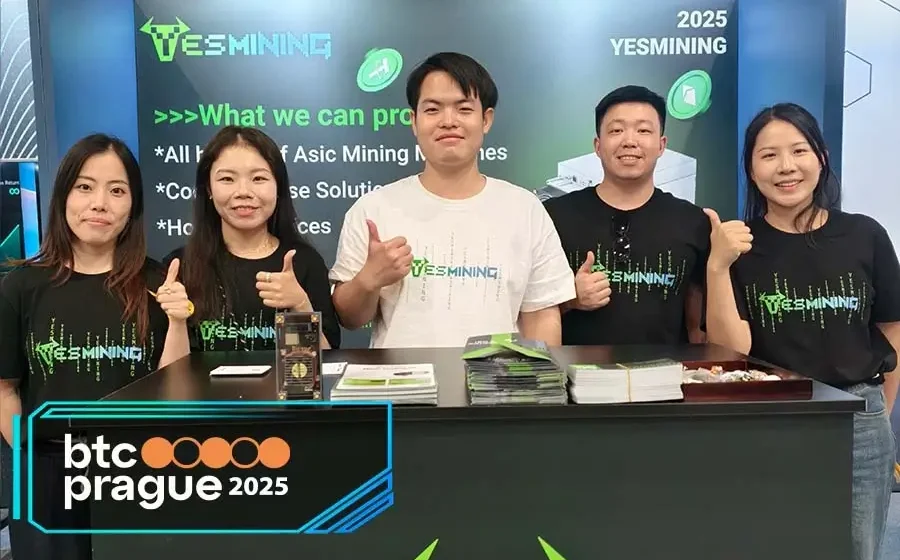 Yesmining BTC Prague 2025（9）