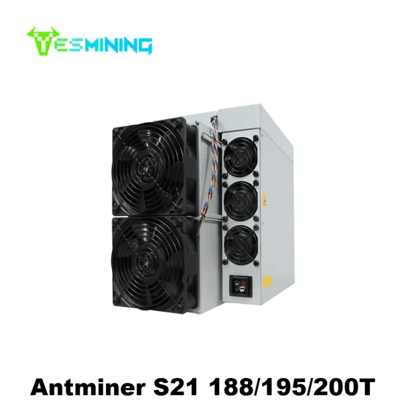 BITMAIN Antminer S21 188T / 195T / 200T 3500W Bitcoin Miner