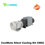 Silencer und Kühlsatz Inline-Duct-Lüfter CM02 für ASlC Miner