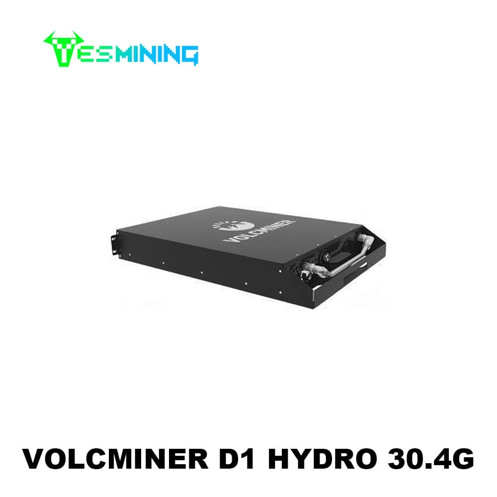io白底产品图-min.jpg VOLCMINER D1 Hydro 30.4 / 33G LTC + DOGE +BEL Minero - Imagen 1