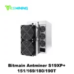 Bitmain Antminer S19 XP+ 151/169/180/190T Bitcoin Miner