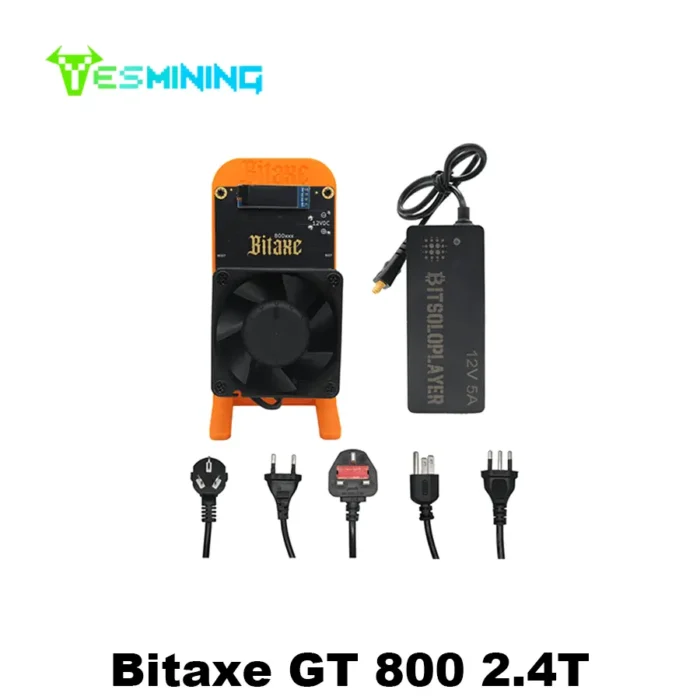 Bitaxe GT 800 2,4Th/s 35W Bitcoin Solo-Miner
