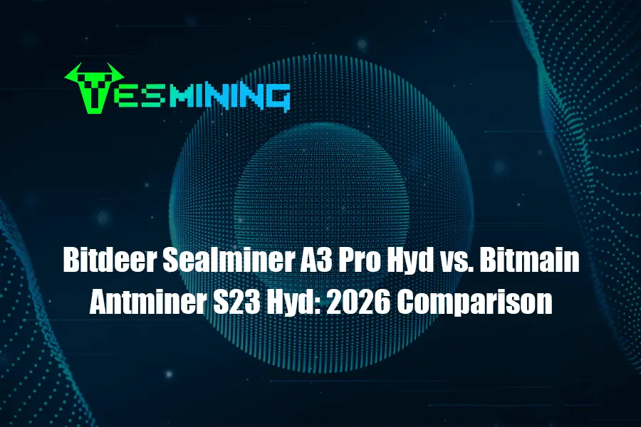 Bitdeer Sealminer A3 Pro Hyd Vs. Bitmain Antminer S23 Hyd 2026 Comparison