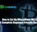 How To Set Up Whatsminer M61s A Complete Beginner Friendly Guide