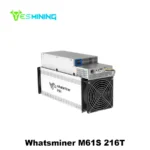 MicroBT Whatsminer M61S+ 214T 3140W Bitcoin BTC Miner